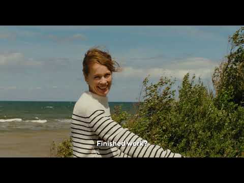Afire trailer