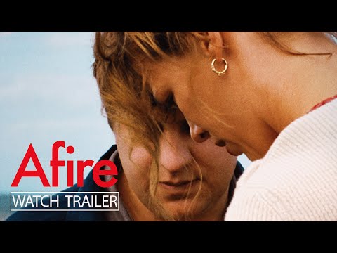 Afire trailer