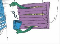 The Once-ler, as depicted in the book, was never clearly visible.