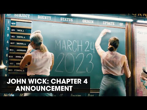 John Wick: Chapter 4 trailer