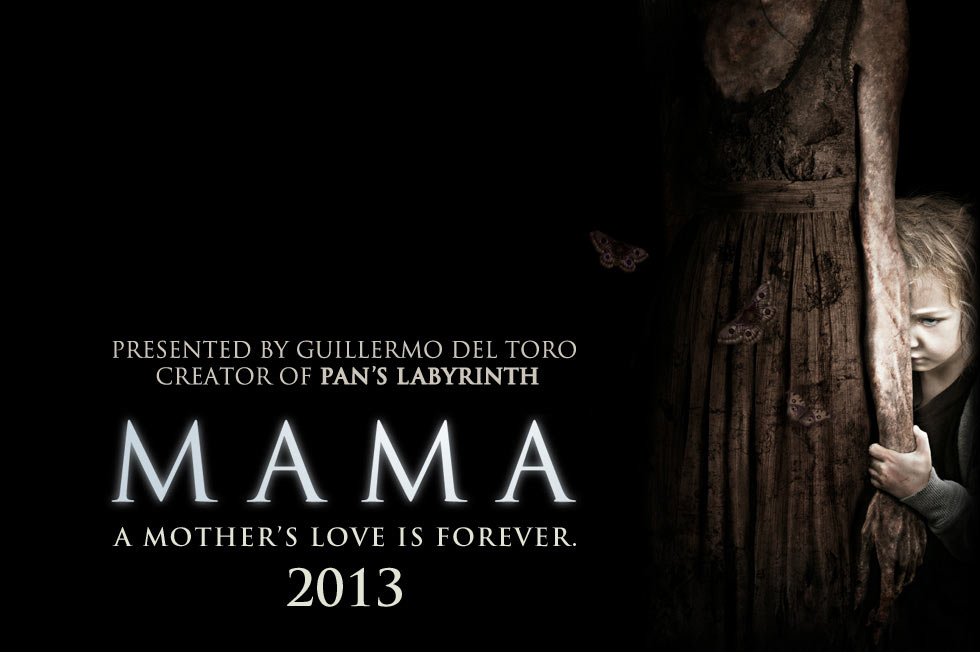 Трейлер мама ужасы. Мама Гильермо дель Торо ужасы. Гильермо дель Торо постеры к фильмам. Мама 2013 Андрес Мускетти.