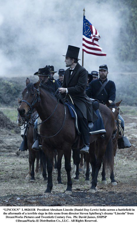  Daniel Day-Lewis stars as President Abraham Lincoln in this scene from director Steven Spielberg's drama Lincoln from DreamWorks Studios. Ph: David James.
