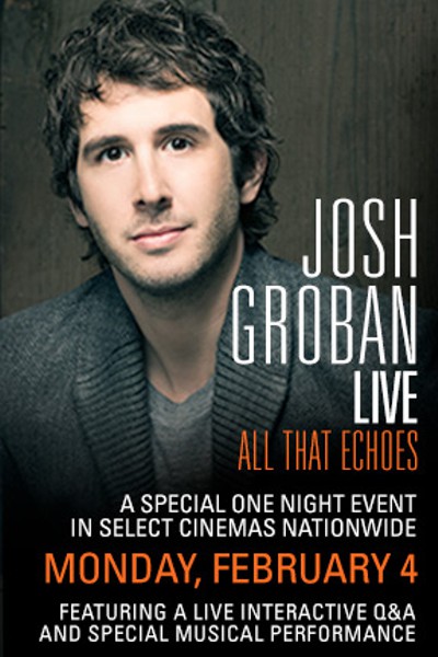 Josh Groban Live: All That Echoes (2013) movie photo - id 117990