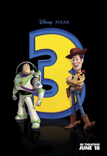 A4 A2 Toy Story 3 Woody Buzz Vintage Movie Poster A1 A3 
