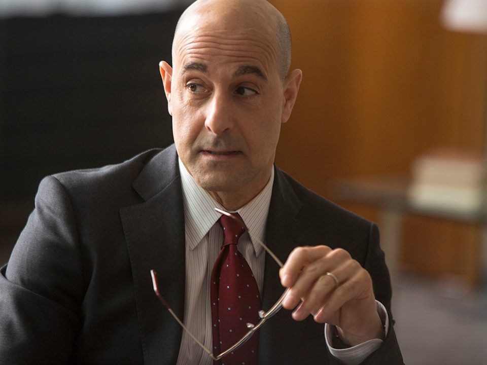  &quot;He's not a journalist, he's a threat to national security.&quot; - Stanley Tucci as James Boswell