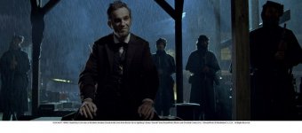 Daniel Day-Lewis stars as President Abraham Lincoln in this scene from director Steven Spielberg's drama Lincoln from DreamWorks Studios. 104727 photo