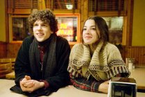 Jesse Eisenberg (Cheston) and Olivia Thirlby in Anchor Bay Films' "Solitary Man". 16204 photo