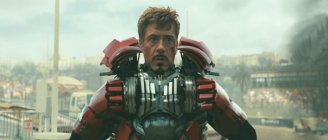 Robert Downey Jr. as Tony Stark in "Iron Man 2". 16240 photo