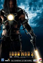 Iron Man 2 poster from France featuring Mickey Rourke. 16937 photo