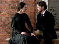 Robin Wright Penn stars as Mary Surratt and James McAvoy stars as Frederick Aiken in "The Conspirator". 18032 photo