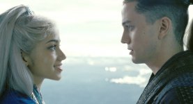 Seychelle Gabriel stars as Princess Yue and Jackson Rathbone stars as Sokka in Paramount Pictures' "The Last Airbender". 21469 photo