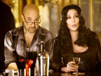 Stanley Tucci stars as Sean and Cher stars as Tess in Sony Screen Gems' "Burlesque". 22244 photo
