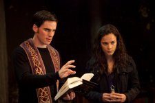 (L-r) COLIN O'DONOGHUE as Michael Kovak and ALICE BRAGA as Angeline in New Line Cinemas psychological thriller THE RITE, a Warner Bros. Pictures release. 38152 photo