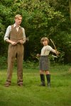 Domhnall Gleeson as 'Alan Milne' and Will Tilston as 'Christopher Robin Milne' in the film UNTITLED A.A. MILNE. Photo by David Appleby. © 2017 Fox Searchlight Pictures 400372 photo