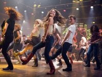 As in the first film, Ren (Kenny Wormald) and Ariel (Julianne Hough) leave their town’s restrictions and head off to a cowboy bar, where they can join in a raucous line dance without fear. 48397 photo