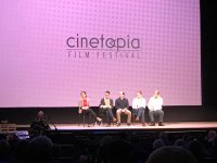 Autonomy director Alex Horwitz and Q&A panel at the Midwest Premiere of AUTONOMY. Cinetopia Film Festival (2019). 518753 photo