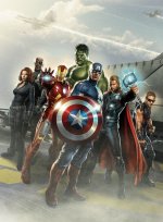 Preliminary poster for Avengers comic 60669 photo