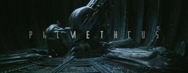 From the Prometheus teaser, what looks to be the memorable Space Jockey from Alien. 74091 photo