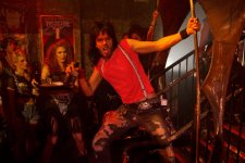 RUSSELL BRAND as Lonny in New Line Cinema’s rock musical ROCK OF AGES, a Warner Bros. Pictures release. 93076 photo