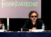  Tim Burton speaks at the Frankenweenie panel. 97573 photo