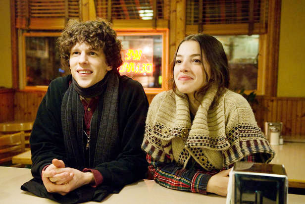  Jesse Eisenberg (Cheston) and Olivia Thirlby in Anchor Bay Films' &quot;Solitary Man&quot;.