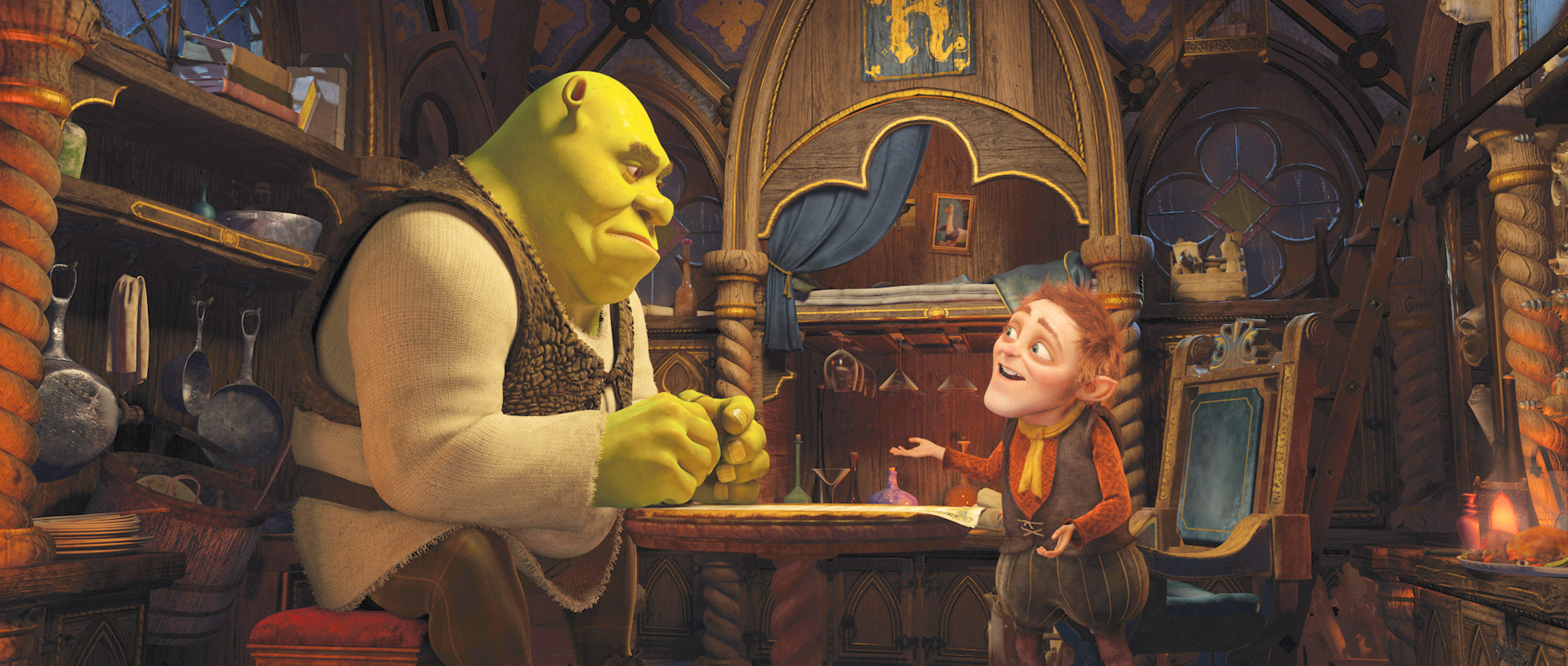  A scene from Paramount Pictures' &quot;Shrek Forever After&quot;.