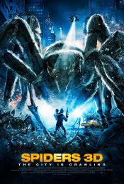 Spiders 3D movie poster