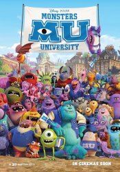 Monsters University movie poster