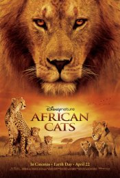 African Cats movie poster