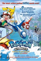 Pokemon Heroes movie poster