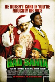 Bad Santa movie poster