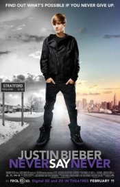 Justin Bieber: Never Say Never movie poster