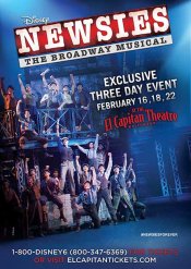 Disney’s Newsies: The Broadway Musical! movie poster