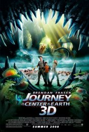Journey to the Center of the Earth - 3-D movie poster