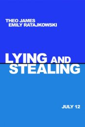 Lying And Stealing movie poster