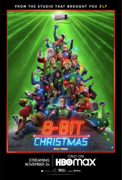 8-Bit Christmas movie poster