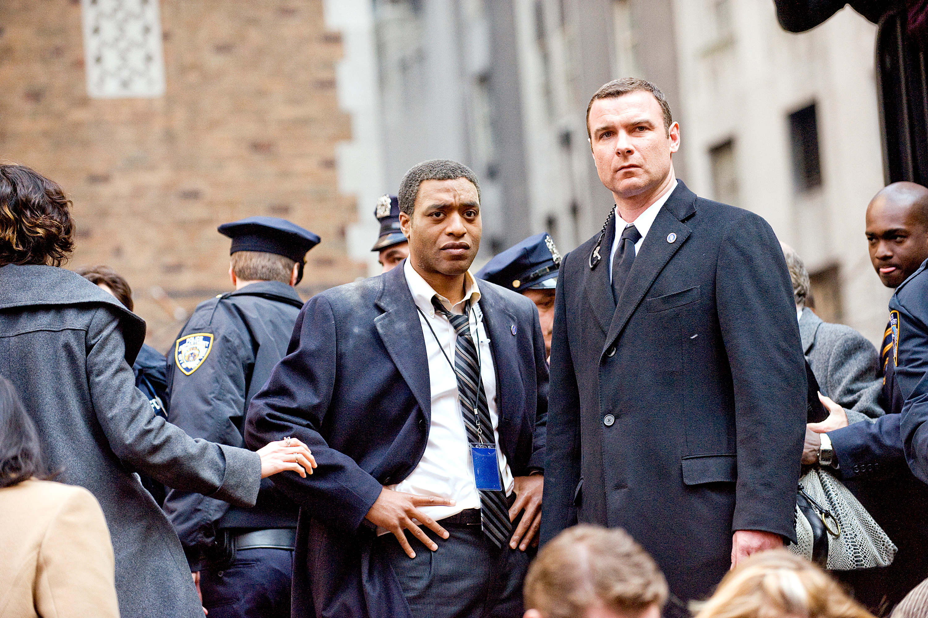  Chiwetel Ejiofor stars as Peabody and Liev Schreiber stars as Winter in Sony Pictures' &quot;Salt&quot;.