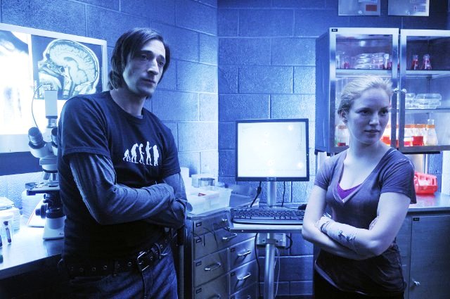  Adrien Brody stars as Clive and Sarah Polley stars as Elsa in Warner Bros. Pictures' &quot;Splice&quot;.