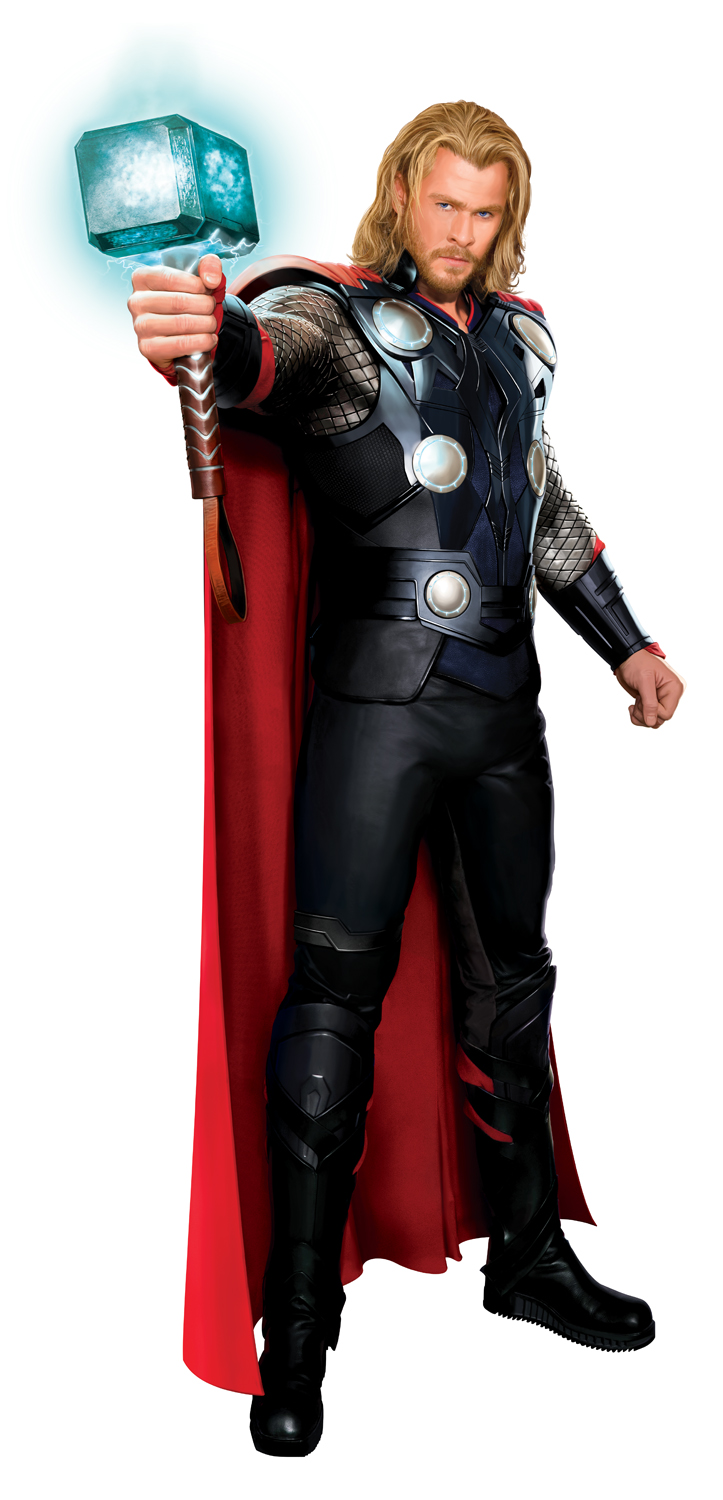  Concept work of Chris Hemsworth as Thor