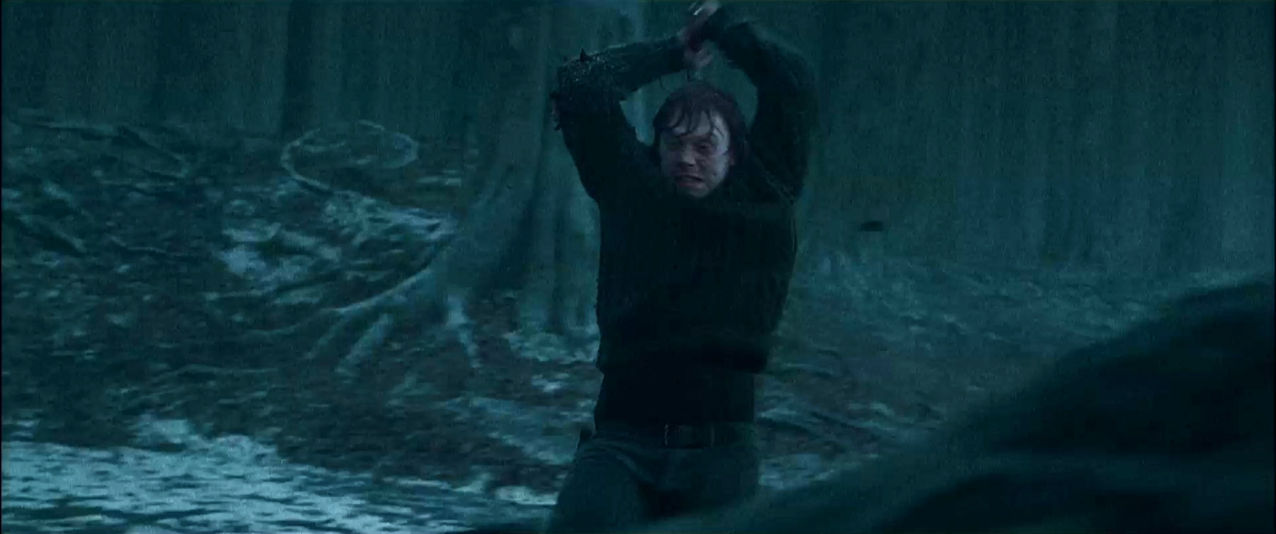  Rupert Grint as Ron Weasley in Warner Bros. Pictures' fantasy adventure "Harry Potter and the Deathly Hallows: Part I".