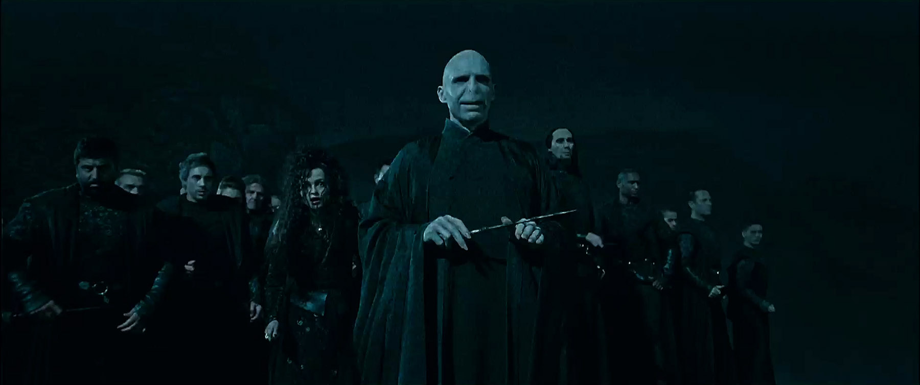  Ralph Fiennes as Lord Voldemort in Warner Bros. Pictures' fantasy adventure "Harry Potter and the Deathly Hallows: Part I".