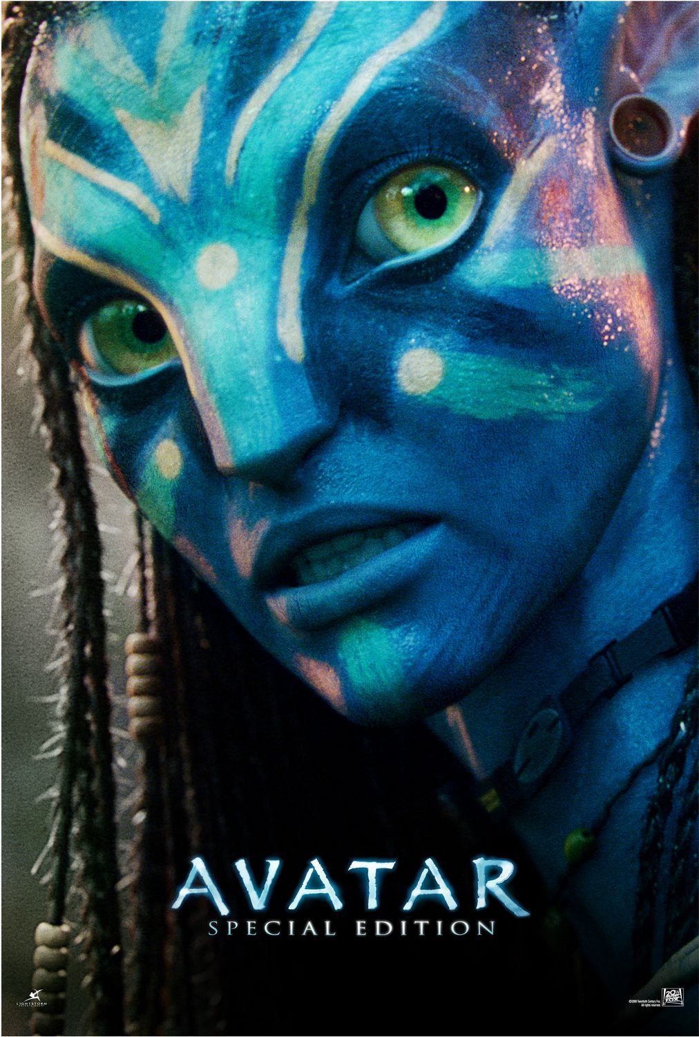AVATAR ~ EMBRACE 22x34 MOVIE POSTER James Cameron NEW/ROLLED! 