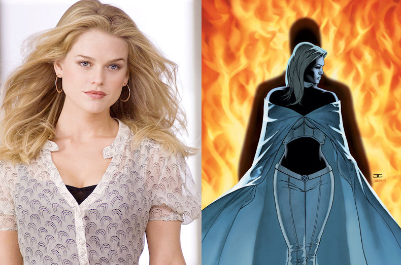  Alice Eve was formerly set to play Emma Frost. The role has now gone to January Jones.