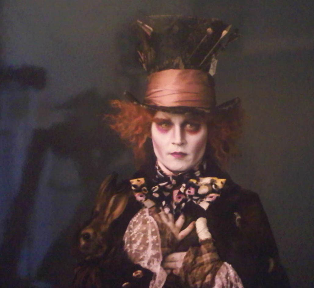  Johnny Depp as The Mad Hatter in Disney's &quot;Alice in Wonderland&quot;.