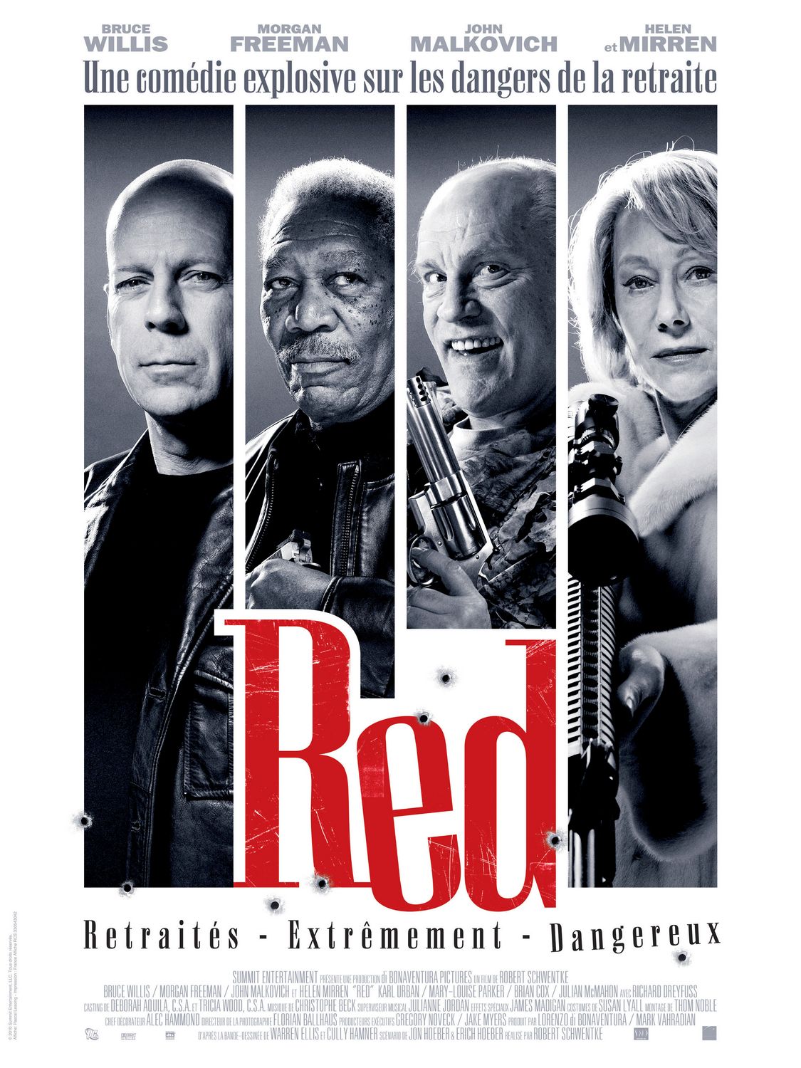  Red poster from France
