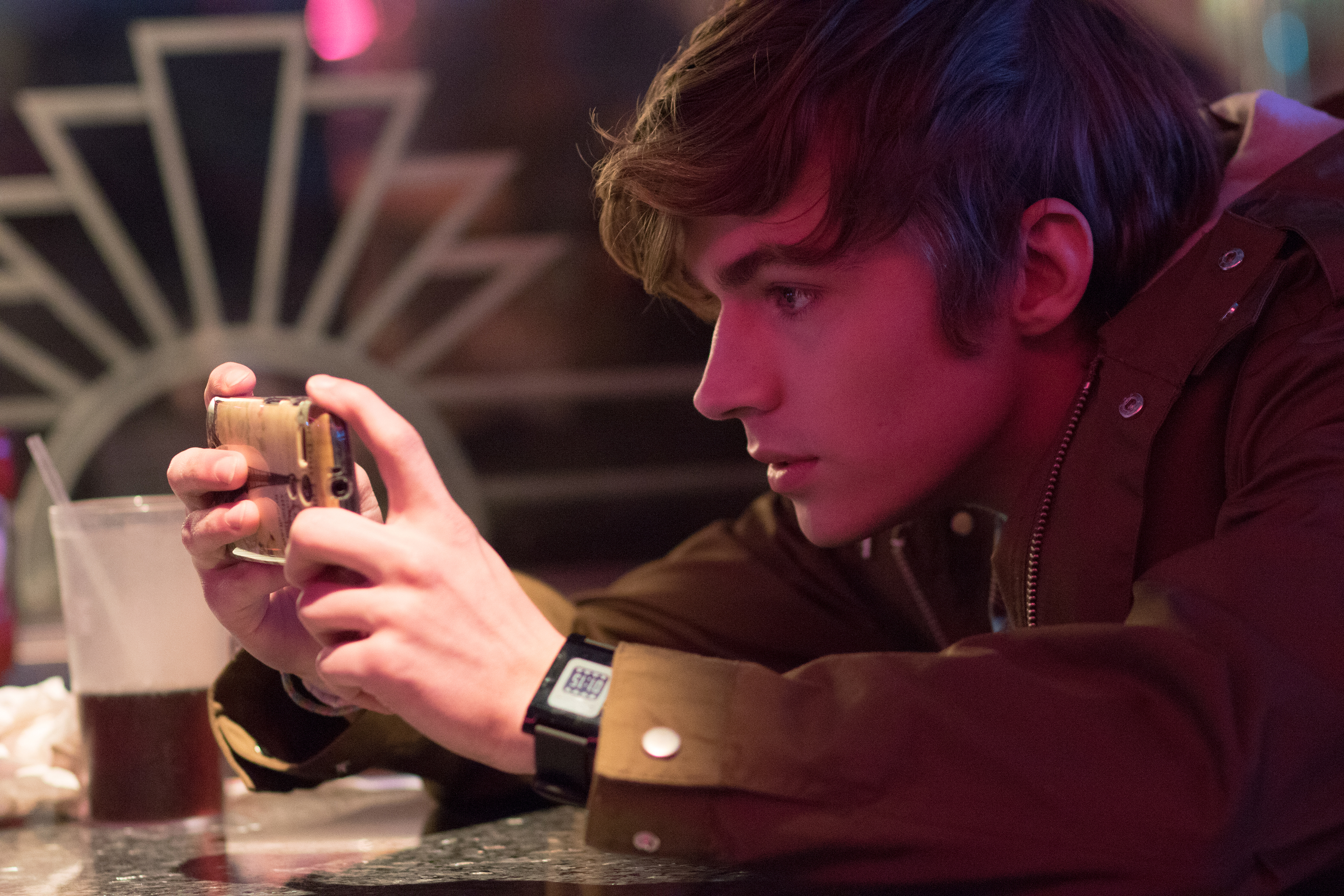  Miles Heizer stars as &lsquo;Tommy&rsquo; in NERVE. Photo Credit: Niko Tavernise 