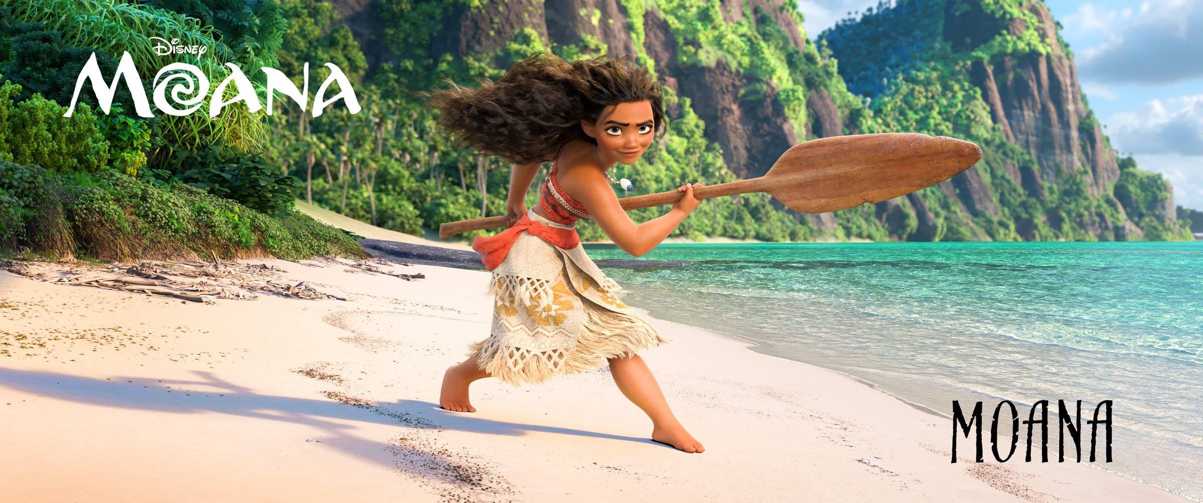  AULI‘I CRAVALHO lends her voice to the title character, MOANA, a teenager who dreams of becoming a master wayfinder. 