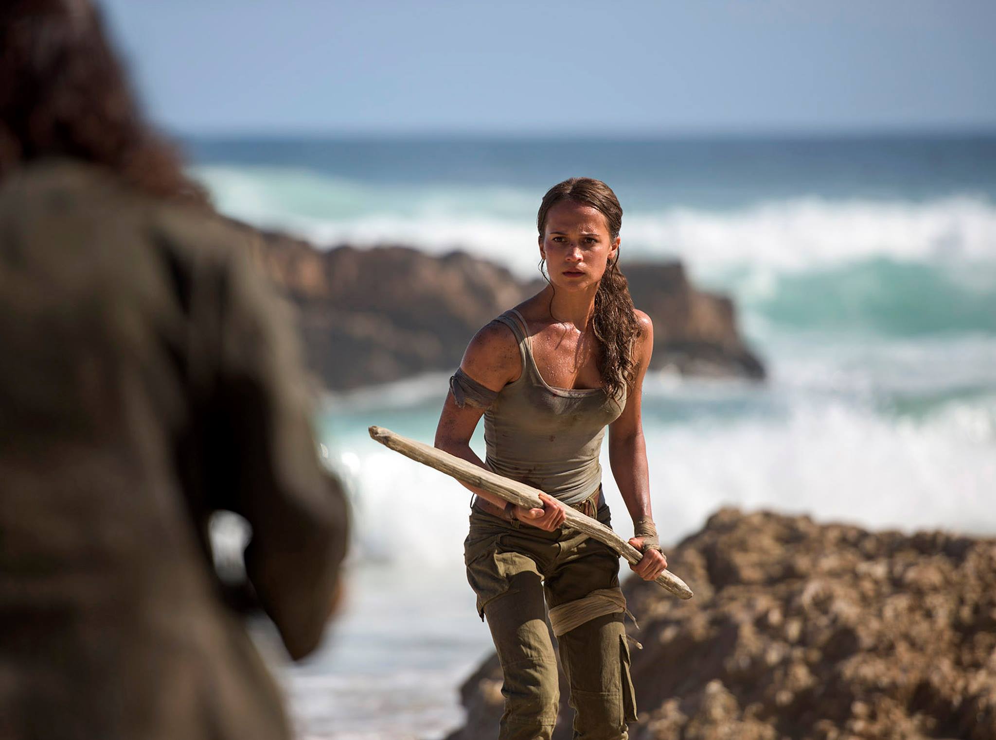  ALICIA VIKANDER as Lara Croft in Warner Bros. Pictures and Metro-Goldwyn-Mayer Pictures&rsquo; action adventure &ldquo;TOMB RAIDER,&rdquo; opening March 16, 2018. Photo by Graham Bortholomew 