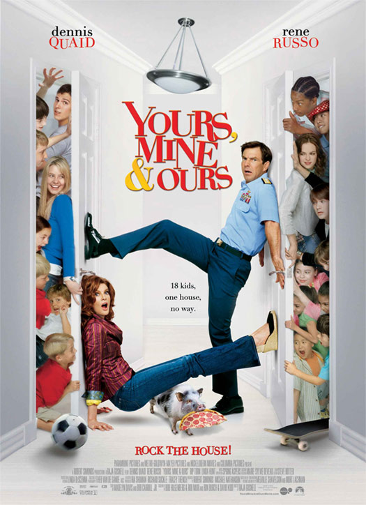 Yours, Mine & Ours Movie Poster - #4505