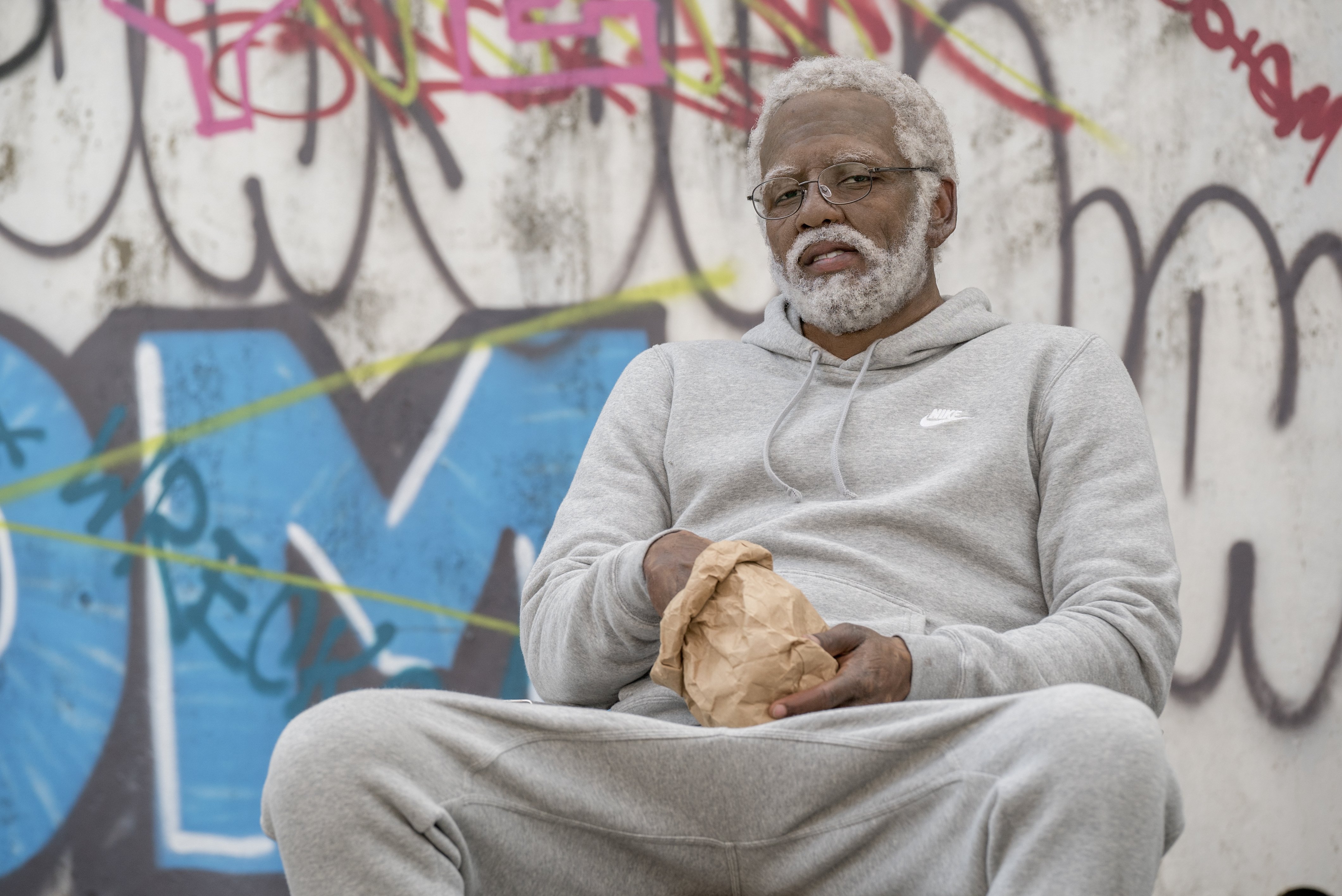  Kyrie Irving stars as &quot;Uncle Drew&quot; in UNCLE DREW. Photo Credit: Quantrell Colbert 